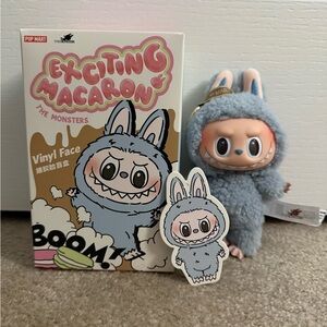 Pop Mart Exciting Macaron Labubu - Sea Salt Coconut